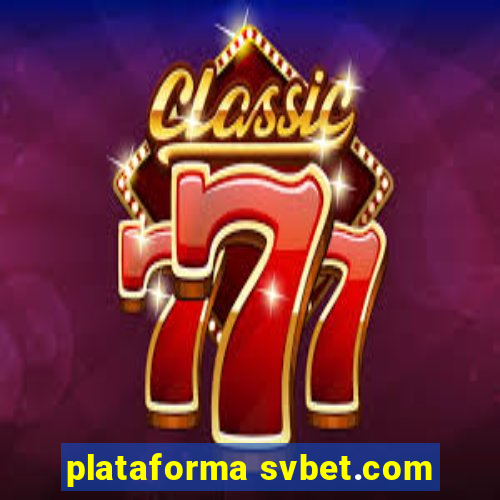 plataforma svbet.com